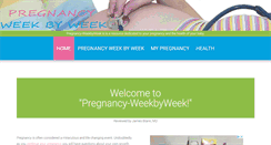 Desktop Screenshot of pregnancy-weekbyweek.com